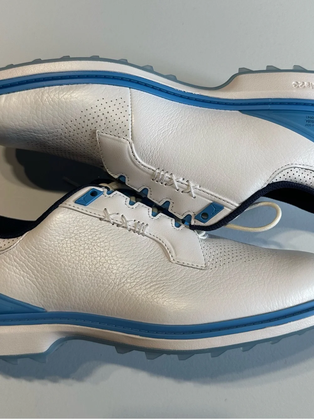 Size 7- Nike Air Jordan ADG 5 UNC Leather Golf Shoe Blue FQ6642-104 Men’s